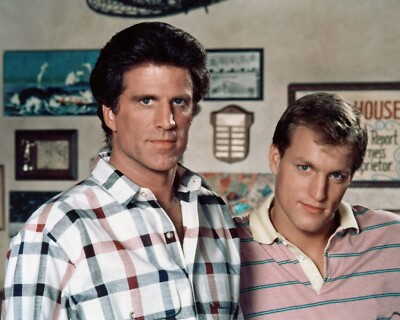 CHEERS 8x10 PHOTO #12 - Ted Danson & Woody Harrelson - WM