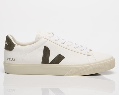 Veja Campo Chromefree Leather Men экстра-белый/хаки