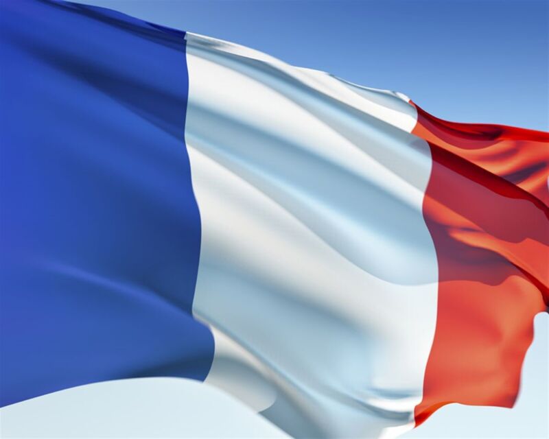 National Flag of France 4ft x 6ft Poly/Nylon & Cotton brass grommets reinforced