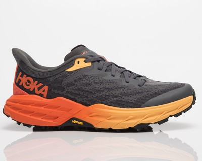 

HOKA Speedgoat 5 Мужчины Castlerock / Flame, Черный, HOKA Speedgoat 5