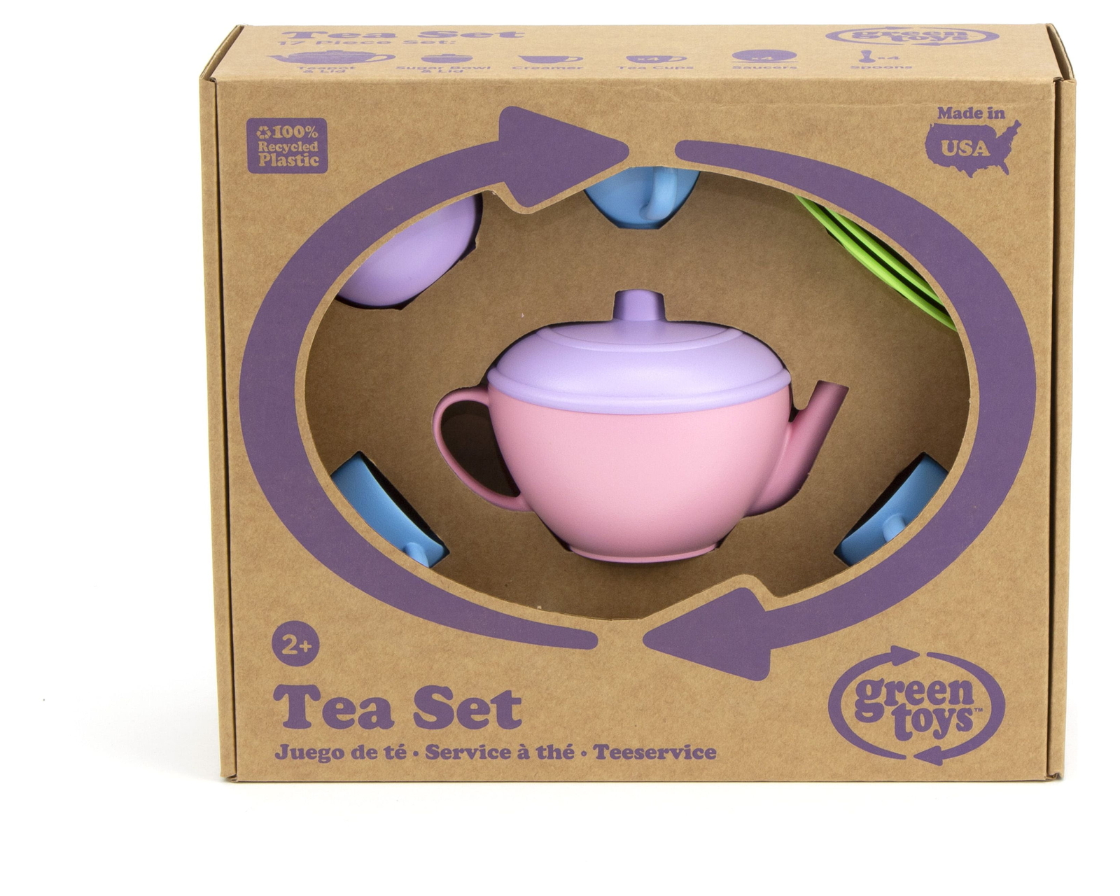 Green Toys Tea Set - Pink/*