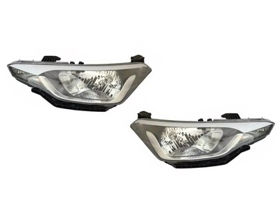 LH RH Hand Headlamp Headlight PAIR SET For Hyundai i20 Active Elite 2014-2020