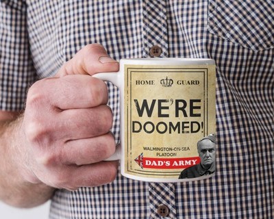 Selection of Retro/Vintage Dad's Army 11oz Mugs by Forever Personal Designs