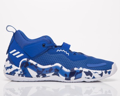 

Adidas DON Issue 3 Мужские баскетбольные кроссовки королевского синего и белого цвета, Синий, adidas D.O.N. Issue 3
