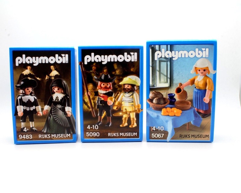 Playmobil Rijks Museum Marten & Oopjen Milchmagd Nachtwache 9483 5090 5067