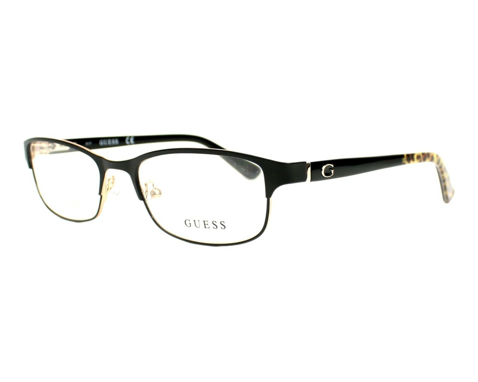 GUESS GU2614 Black 002 Metal Optical Eyeglasses Frame 52-17 GUESS GU2614 Black 002 Metal Optical Eyeglasses Frame 52-17
