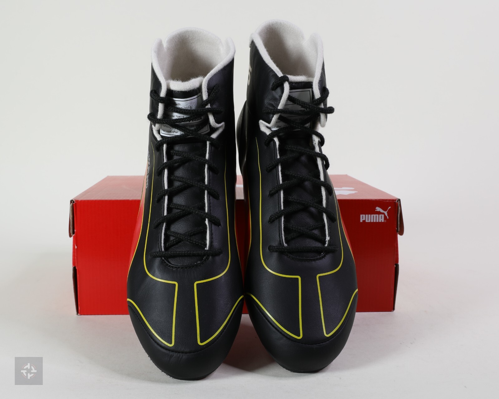 Pre-owned Puma Ferrari Speedcat Pro Sainz F1 2022 Racing Shoes Men's Size 8-11 (307934-01) In Black