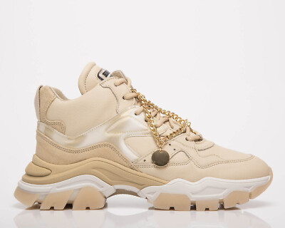 

BRONX Tayke-Over High Top Womens Camel Casual Lifestyle Shoes Кроссовки Ботинки, Коричневый, BRONX Tayke-Over High Top