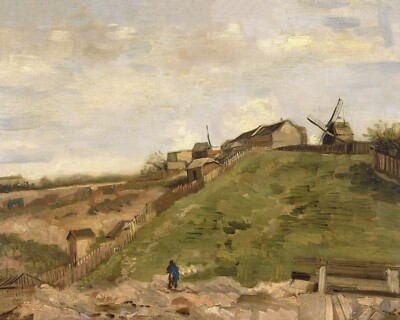 Vincent Van Gogh Country Landscape Painting Giclee Print on Fine Art Paper