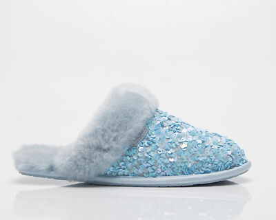 

UGG Wmns Scuffette II Chunky Sequin Женщины морской бриз, Light blue, UGG Wmns Scuffette II Chunky Sequin