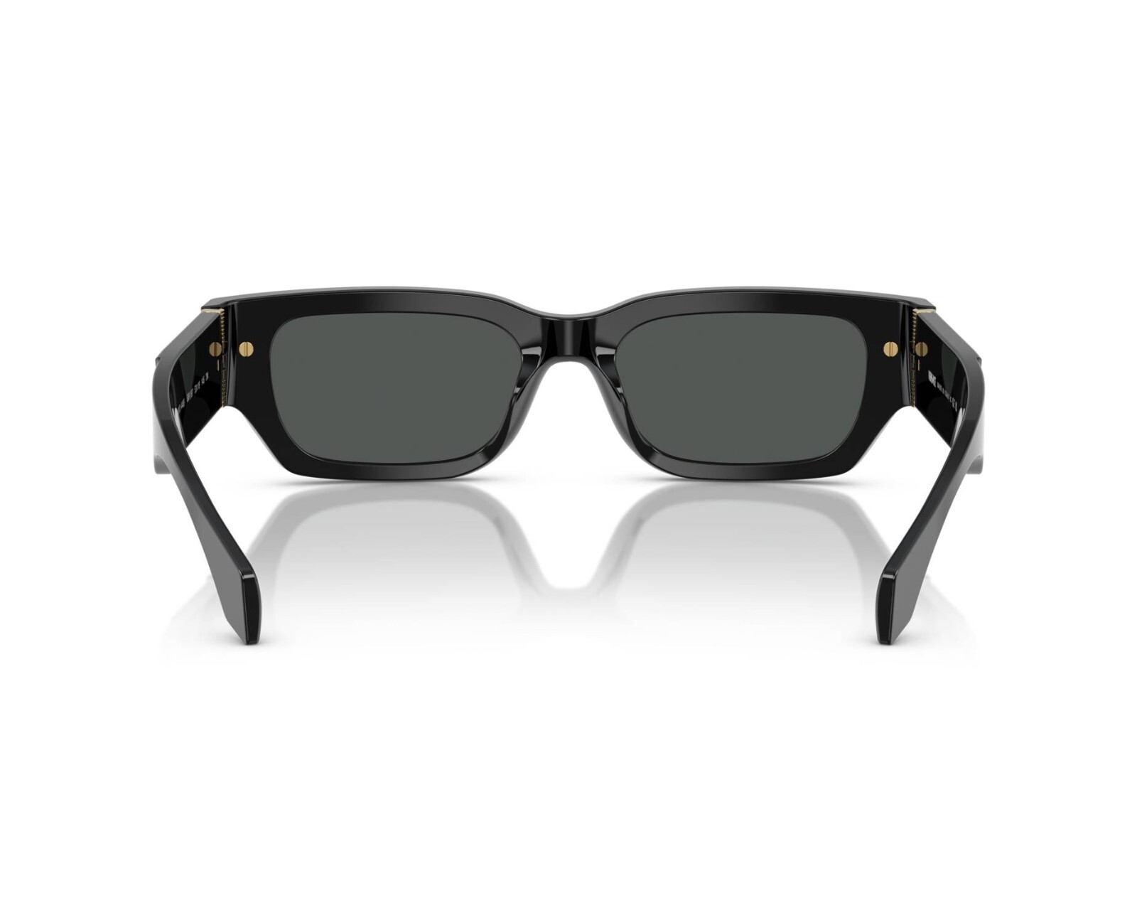 Pre-owned Versace Ve4465 Gb1/87 Black Frame -grey Lens Sunglasses 53mm Authentic In Gray