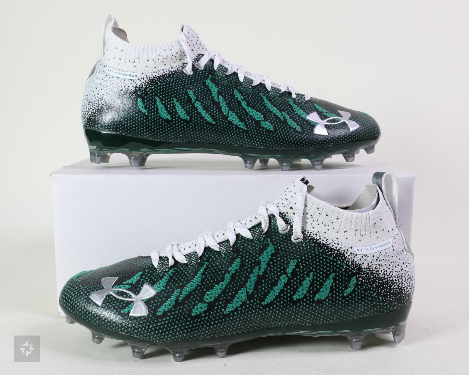 Under Armour Spotlight Lux MC Green Football Cleats Size Under Armour Spotlight Lux MC Green Football Cleats Size