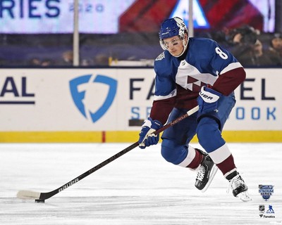 Cale Makar Avalanche Unsigned 2020 NHL Stadium Series 16x20 Photo