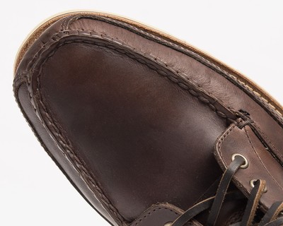 Pre-owned G.h. Bass & Co. G.h. Bass & Co Camp Iii Ranger Pull Up Men Chocolate In Brown