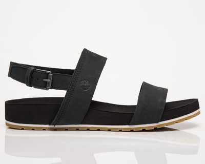 

Женские сандалии с ремешком на щиколотке Timberland Wmns Malibu Waves 2, черный нубук, Timberland Wmns Malibu Waves 2 Band Ankle Strap Sandal