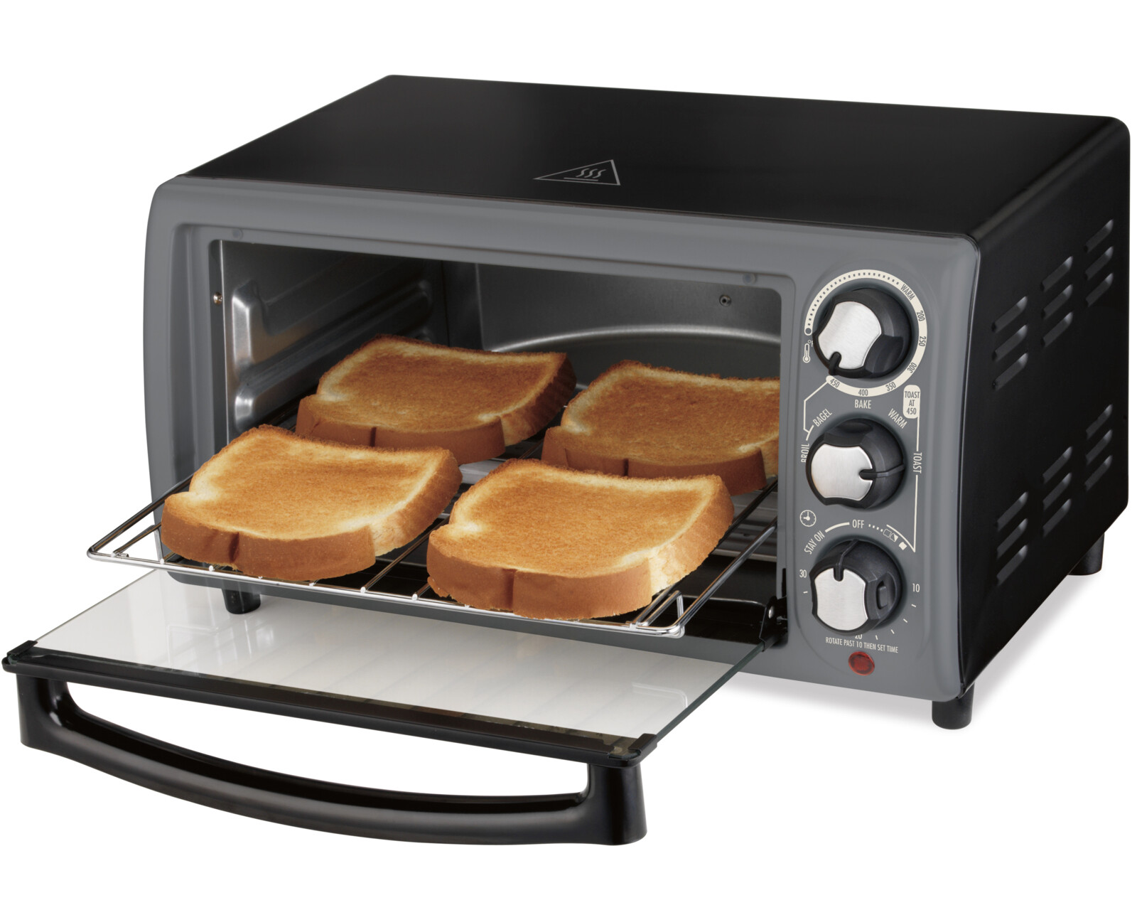 Toaster Oven Countertop Reheat Baking Kitchen Appliance Toast Bake Warm