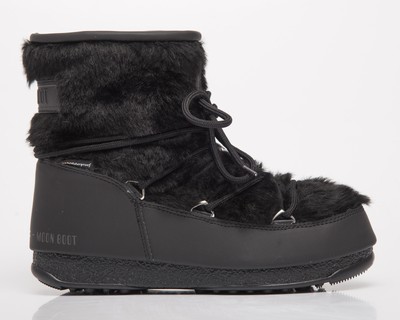 

Moon Boot Wmns Monaco Low Fur Водонепроницаемые женские черные, Черный, Moon Boot Wmns Monaco Low Fur Waterproof