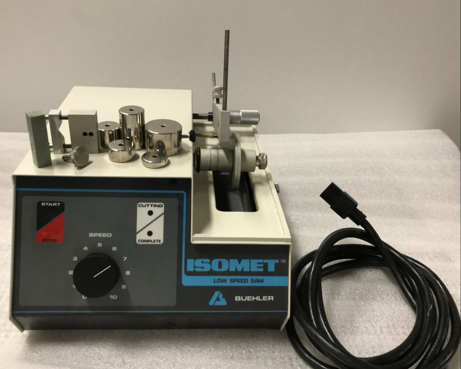 Buehler ISOMET Low Speed Saw / 11-1280-160 /No Corrosion/ Near Mint / 6 mo wrty