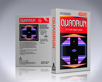 Atari 2600 UGC - NO GAME - Quadrun