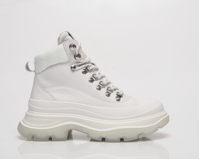 

Женские ботинки на шнуровке Karl Lagerfeld Wmns Luna Hiker белый, Karl Lagerfeld Wmns Luna Hiker Lace Boots