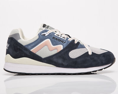 

Karhu Synchron Classic Мужские кроссовки India Ink Cameo Rose Повседневная обувь для образа жизни, Синий, Karhu Synchron Classic