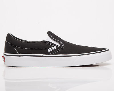 Vans Classic Slip-On унисекс мужские женские черные повседневные кроссовки для образа жизни обувь