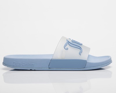 

Juicy Couture Wmns Seana Translucent Strap Slider Women пудрово-синий, Light blue, Juicy Couture Wmns Seana Translucent Strap Slider