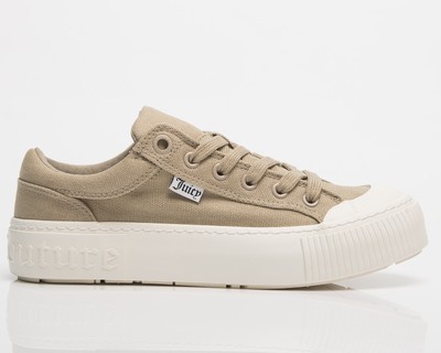 

Juicy Couture Wmns Verity Canvas Sneaker Женские теплые серо-коричневые, Коричневый, Juicy Couture Wmns Verity Canvas Sneaker
