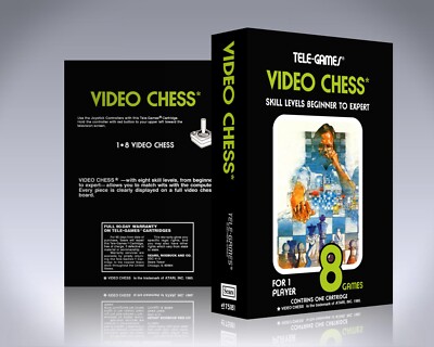 Atari/Sears 2600 UGC - NO GAME -Video Chess