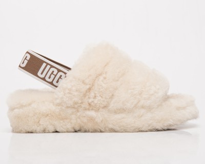 

UGG Wmns Fluff Yeah Slide Women натуральный, Бежевый, UGG Wmns Fluff Yeah Slide
