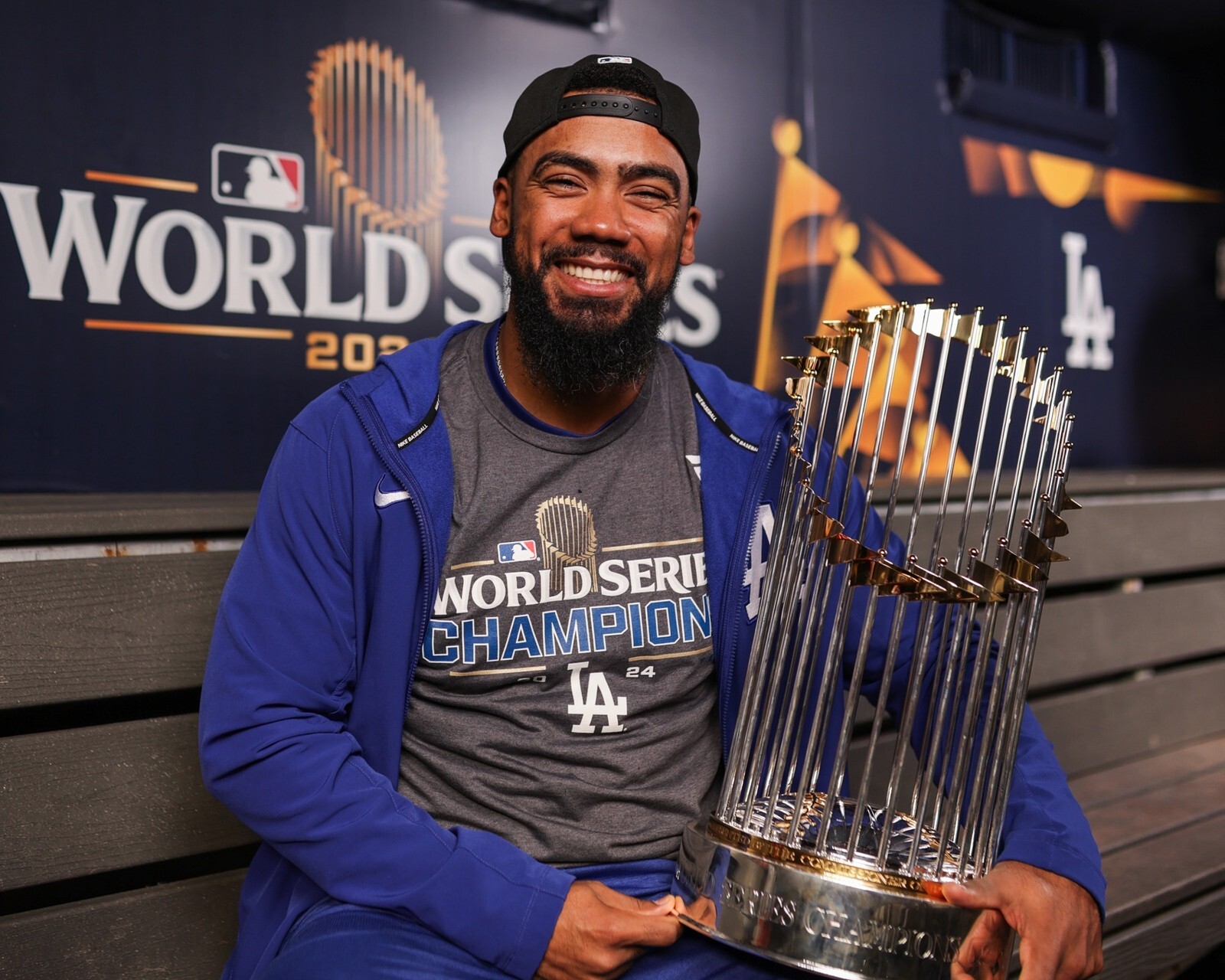 Teoscar Hernandez Los Angeles Dodgers 2024 World Series