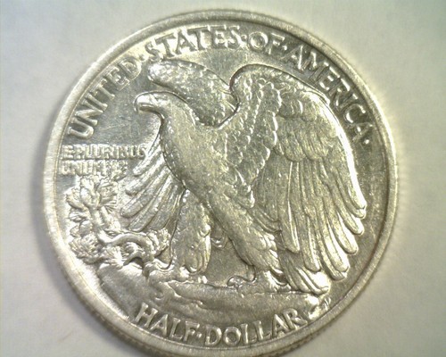 1938 WALKING LIBERTY HALF ABOUT UNCIRCULATED+ AU+ NICE ORIGINAL COIN BOBS COIN
