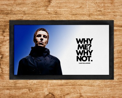 Liam Gallagher Oasis Bar Runner Mats