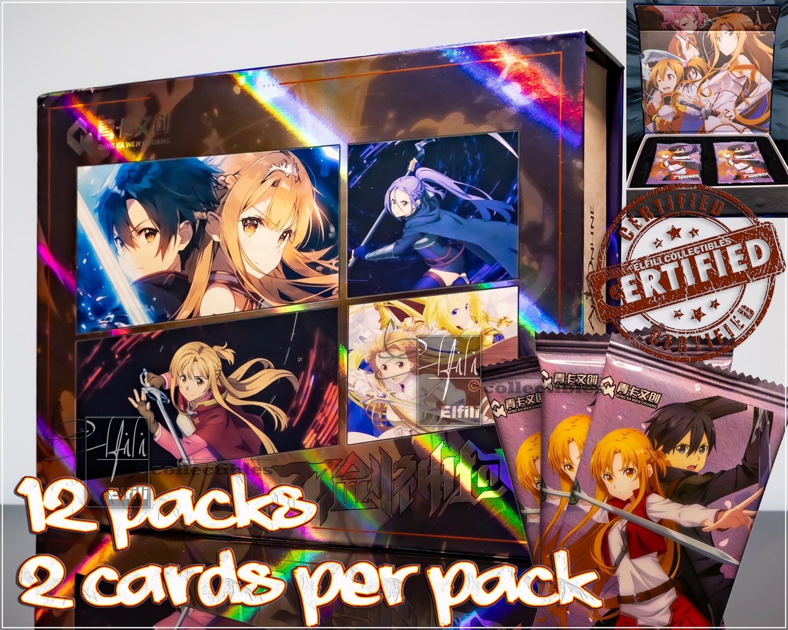 New SAO Sword Art Online Premium Booster Box CCG Trading