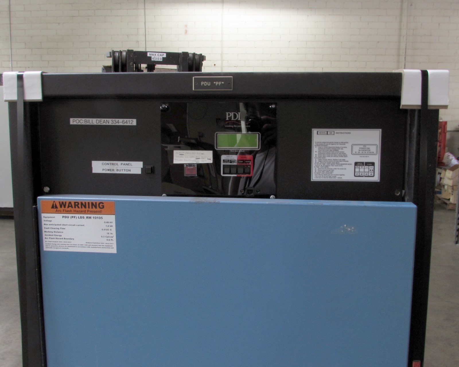 EPE EP48T12-100 PDU Power Distribution Unit- 120/208V, 60 Hz Output