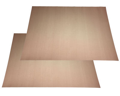 2x Backpapier wiederverwendbar Back Folie Papier Matte Teflon Trennfolie 33x40cm