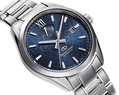 Pre-owned Orient Star Rk-bx0003l M34 F8 Date Contemporary Made In Japan Watch Blue