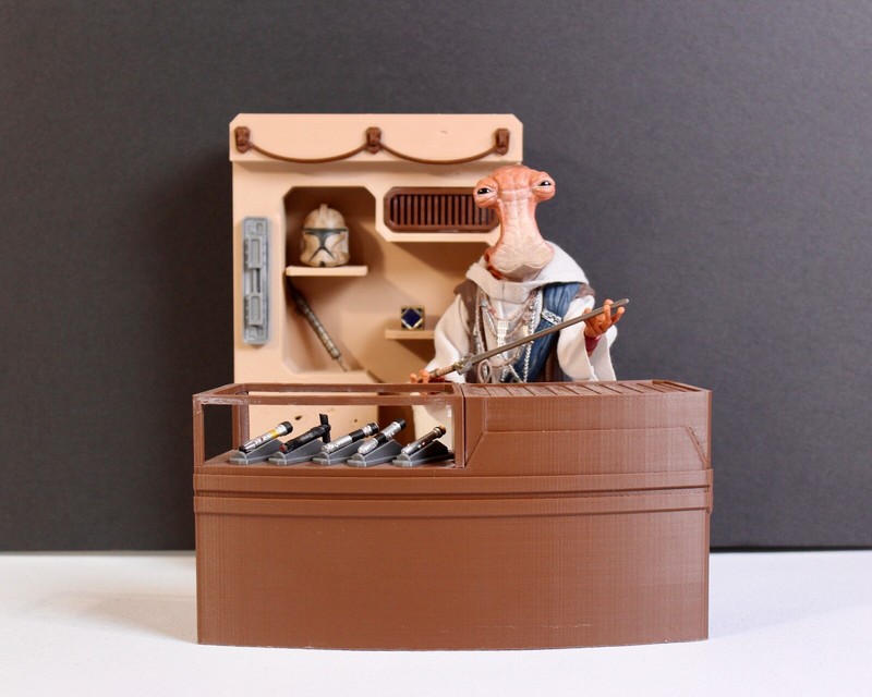 Dok-Ondar's Den of Antiquities Display for Star Wars The Black