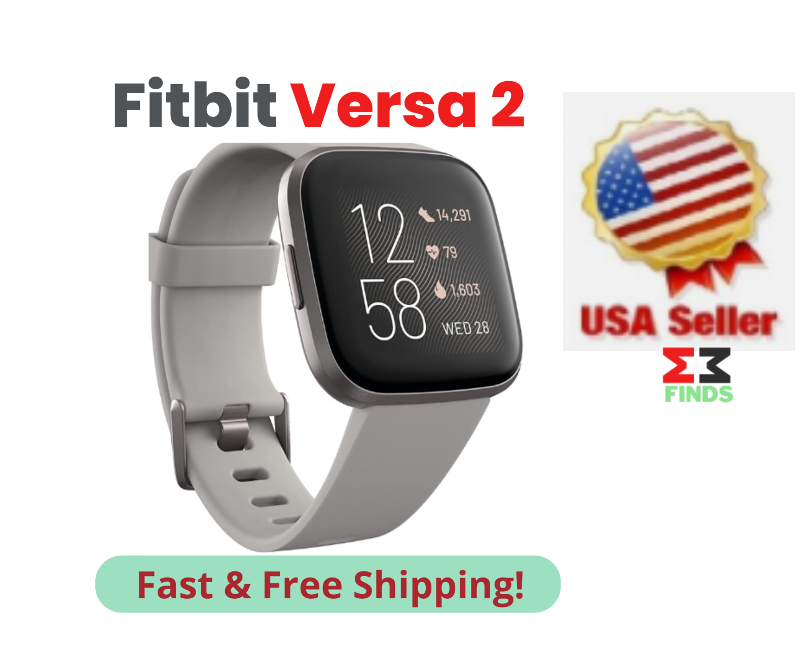 トレーニング用品 fitbit versa Fitbit Versa 2 Health & Fitness Smartwatch | Renewed | eBay