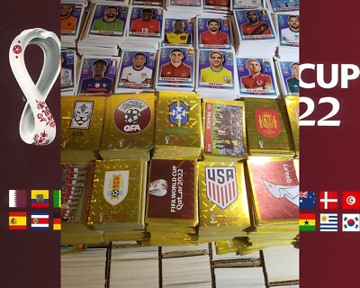 *COMPLETE YOUR ALBUM* Panini World Cup 2022 QATAR Regular Stickers 10 x $4.50