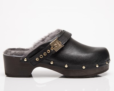 

Scholl Iconic Wmns Pescura Robin Кожаные Женские черные, Черный, Scholl Iconic Wmns Pescura Robin Leather