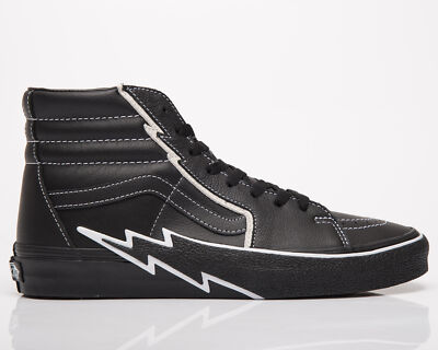 

Мужские черные белые повседневные спортивные кроссовки Vans Sk8-Hi Bolt, Черный, Vans Sk8-Hi Bolt