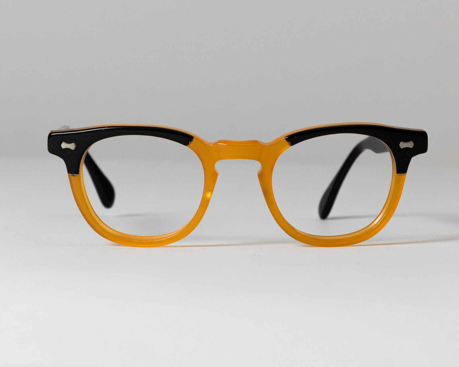 VTG 80s NOS SHADY CHARACTER JAMES DEAN 2 TONE BLACK YELLOW VTG 80s NOS SHADY CHARACTER JAMES DEAN 2 TONE BLACK YELLOW