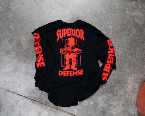 Superior Defense Tシャツ M SupDef Superior Defense Tank Athletic Tee T Shirt Black