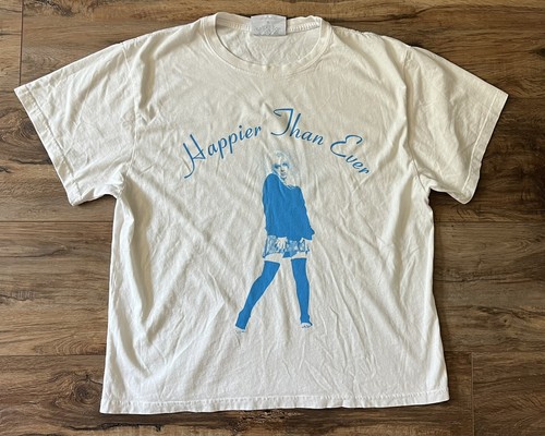 NEW Billie Eilish Tour T-Shirt Size XL - White - 2022