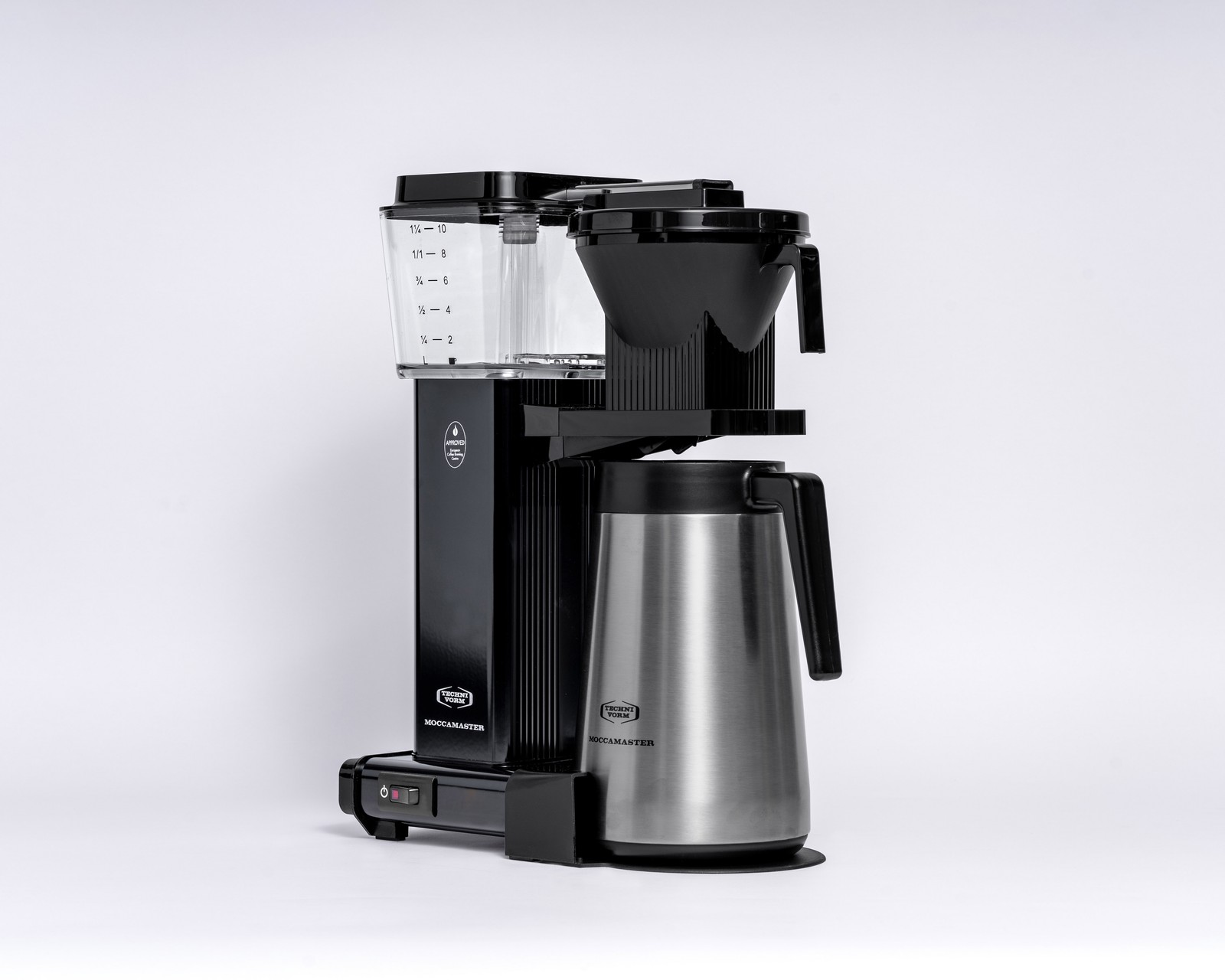 MOCCAMASTER Thermo Filterkaffeemaschine KBGT 741 Black Thermoskanne schwarz NEU - Bild 8 von 9