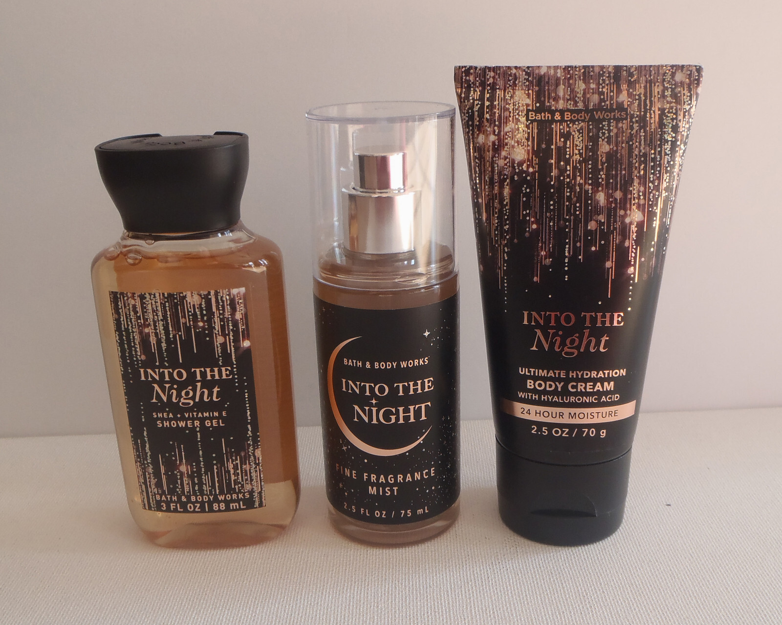 Into The Night ボディウォッシュ 3本セット Amazon.com : Bath & Body Works Into The Night 3 Piece Mini