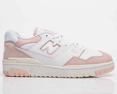 

Женские кроссовки New Balance Wmns 550 белый/розовый песок/морская соль, New Balance Wmns 550