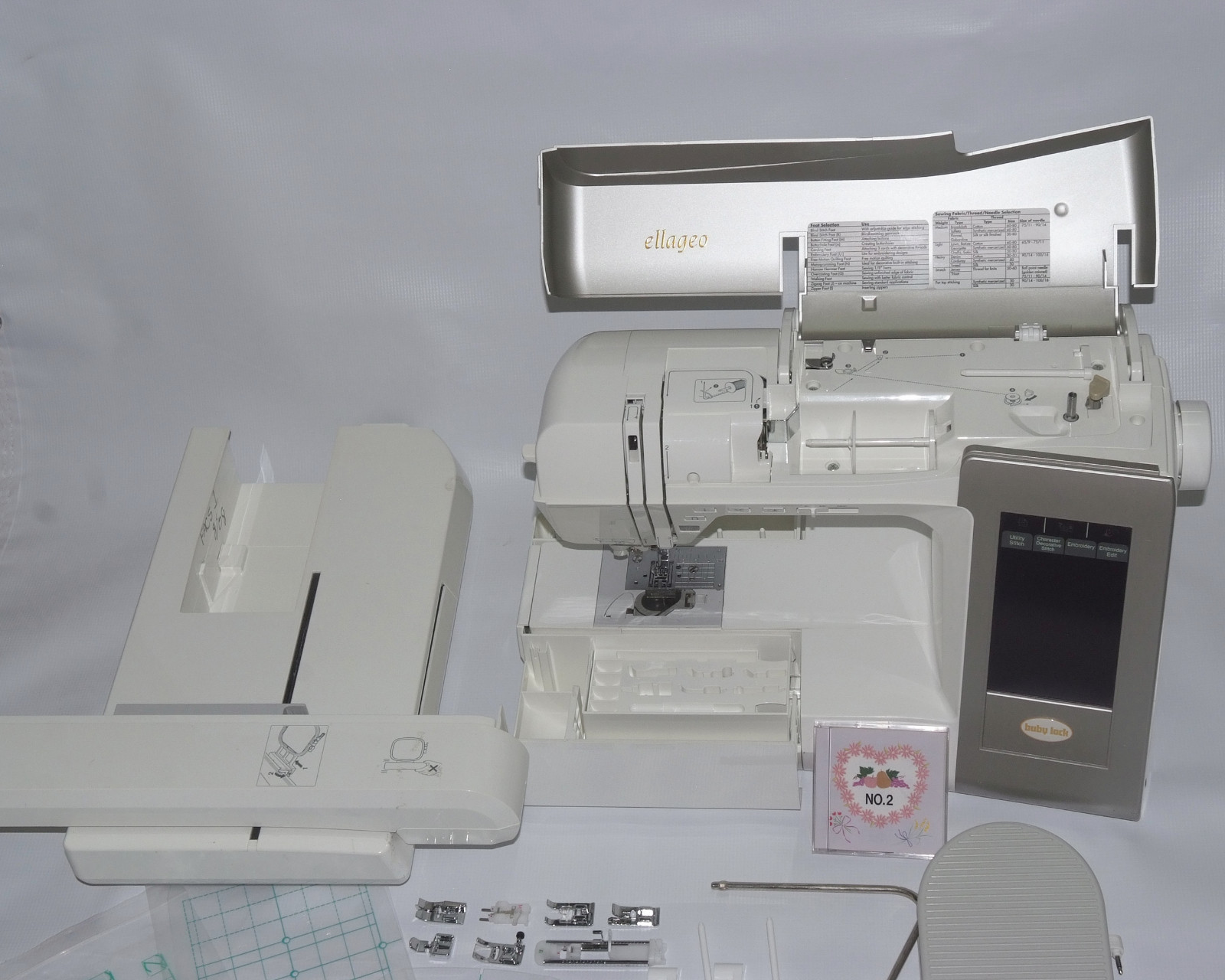 Baby Lock Ellageo BLL  Sewing Machine  ONE LEFT! OTHER SOLD LOCALLY !