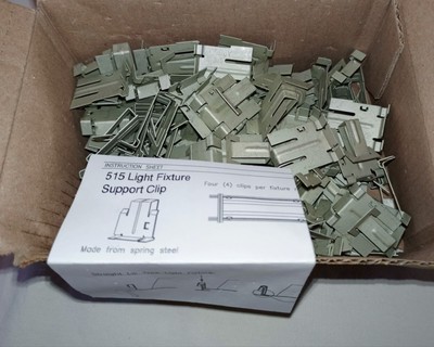 100 Pack NVENT CADDY S15 Light Fixture Clips